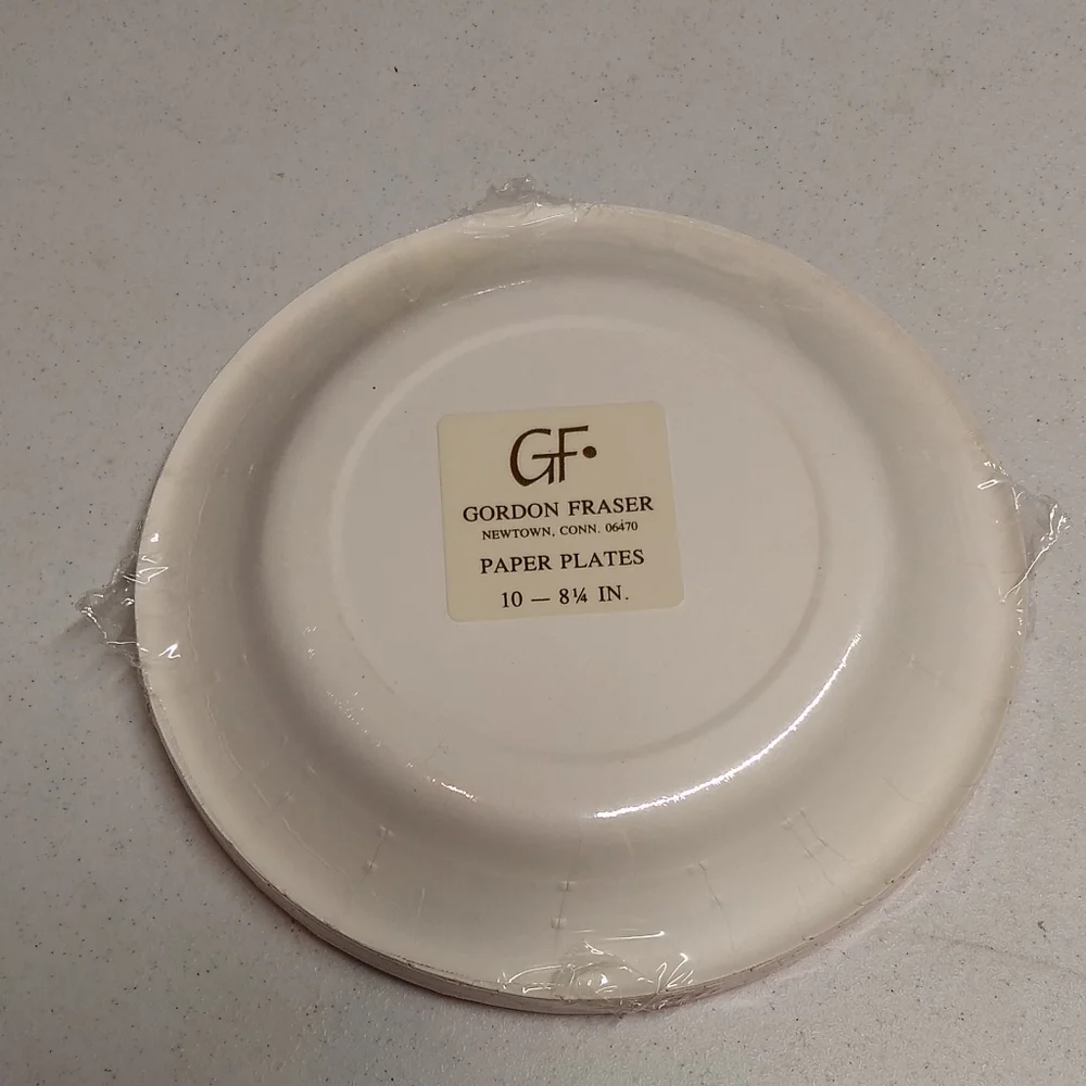 Loon Design Gordon Fraser 76 PC Hostess Box Set Plates /Napkin /Coasters BLK/RED